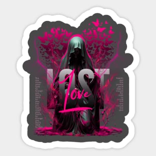 Lost love Sticker